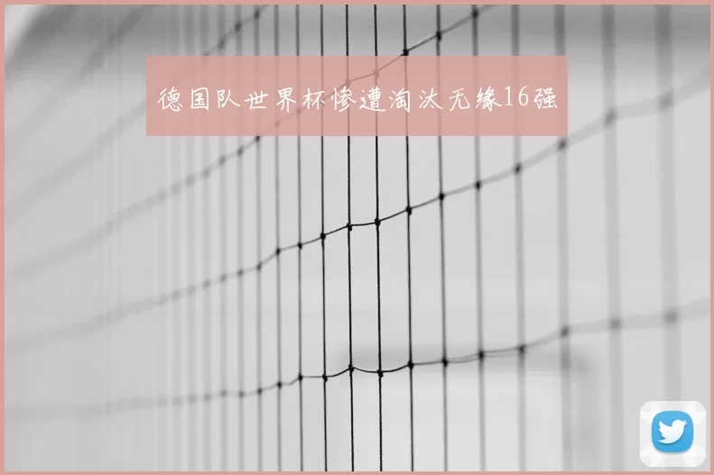 德国队世界杯惨遭淘汰无缘16强