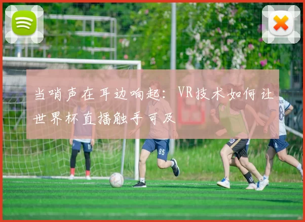 当哨声在耳边响起：VR技术如何让世界杯直播触手可及