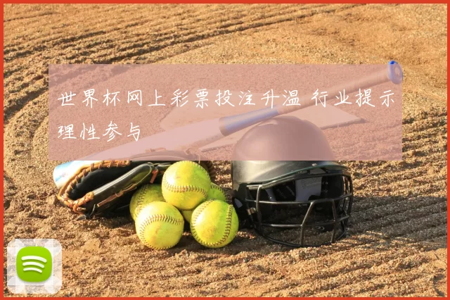 世界杯网上彩票投注升温 行业提示理性参与